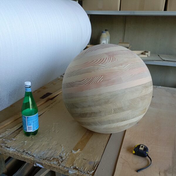 wooden ball d500